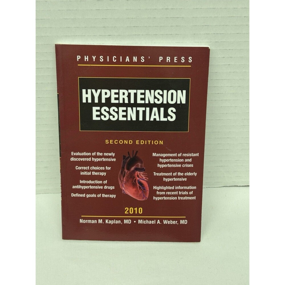 Hypertension Essentials 2010 Physicians Press Second Edition Book